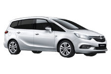 Car Hire Yate - Vauxhall Zafira 5 + 2 - Minibus hire Yate